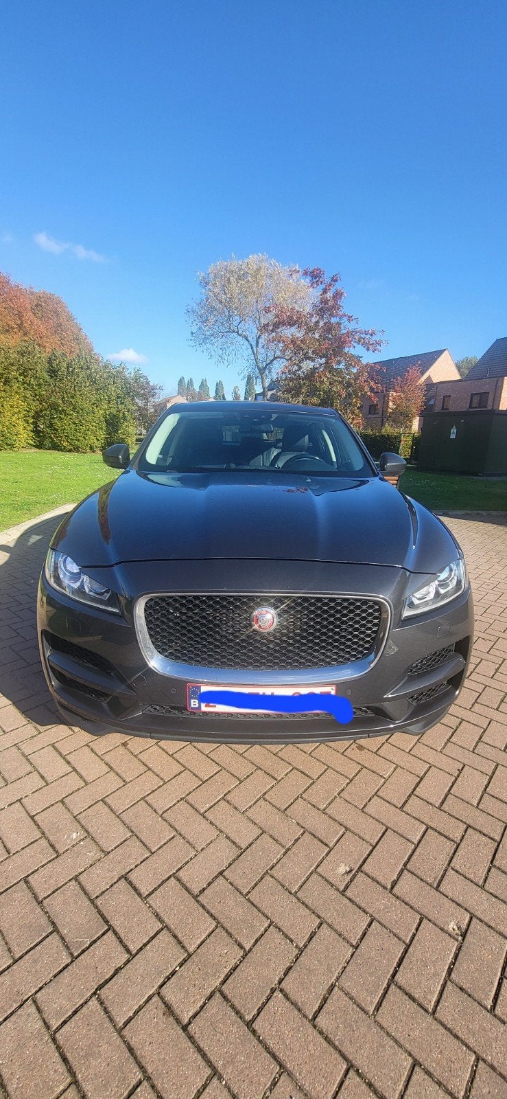 Jaguar F Pace 2liter diesel, full opties, rijd goed, euro 6, Autos, Cuir, Euro 6, Noir, 5 portes