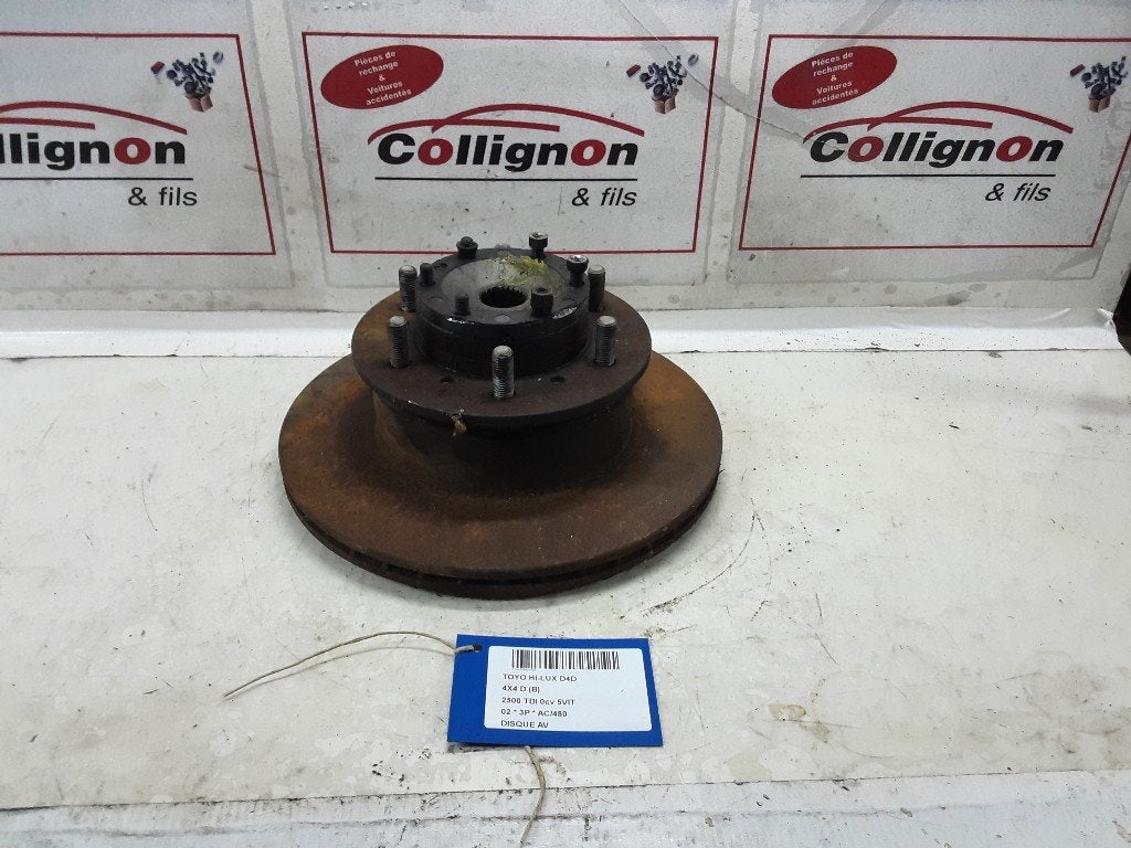 REMSCHIJF VOOR Toyota Hilux III (01-2001/07-2005), Auto-onderdelen, Gebruikt, Mevr. I. Hauben, Toyota, Rue de l'Espoir 34 34
4030  GRIVEGNÉE, BE