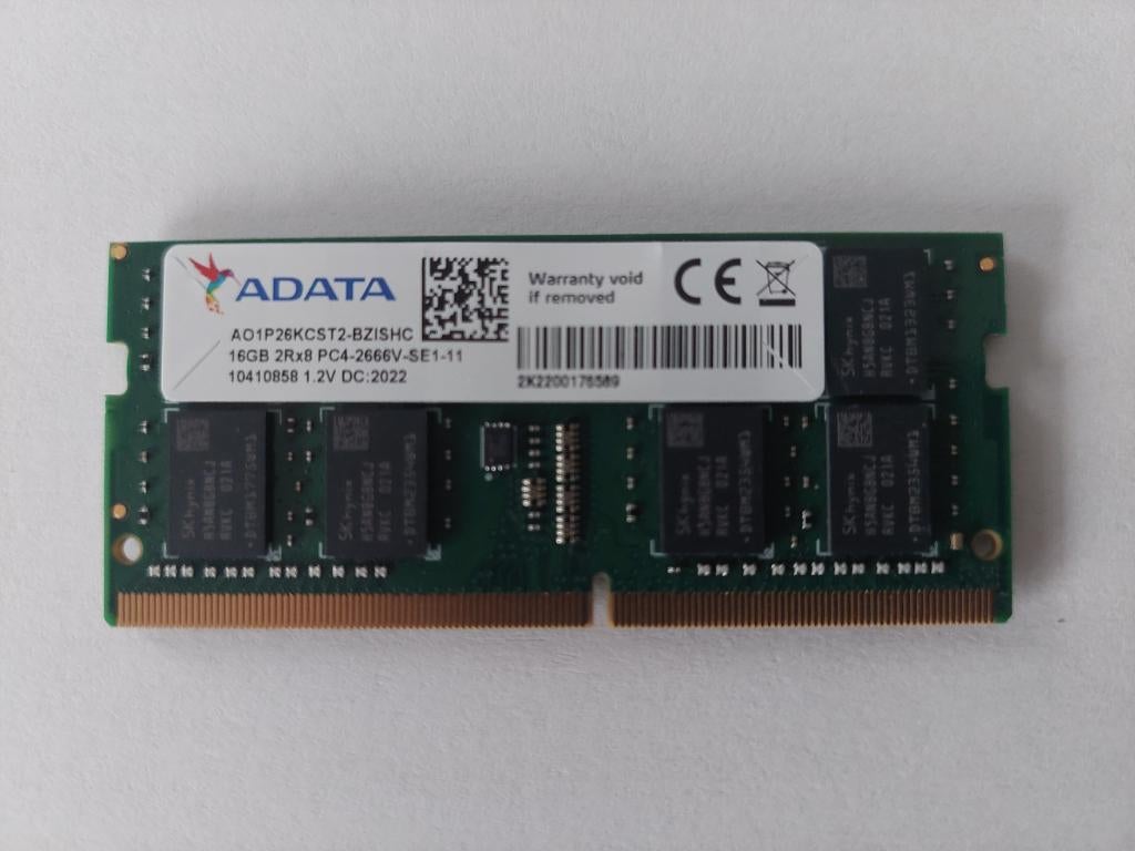 Mémoire RAM 16 Go SODIMM DDR-4 pour PC Portable, Informatique & Logiciels, Enlèvement ou Envoi, DDR4, Utilisé, Laptop