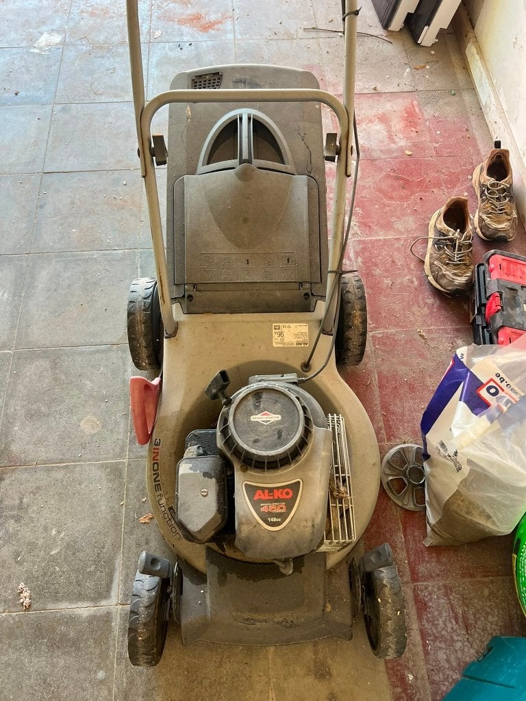 Grasmachine, Tuin en Terras, Grasmaaiers, Ophalen, Gebruikt, Benzine-grasmaaier, Opvangbak