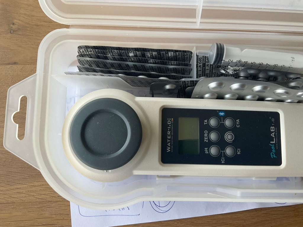 Zwembad/jacuzzi tester poollab 1.0, Ophalen, Zo goed als nieuw