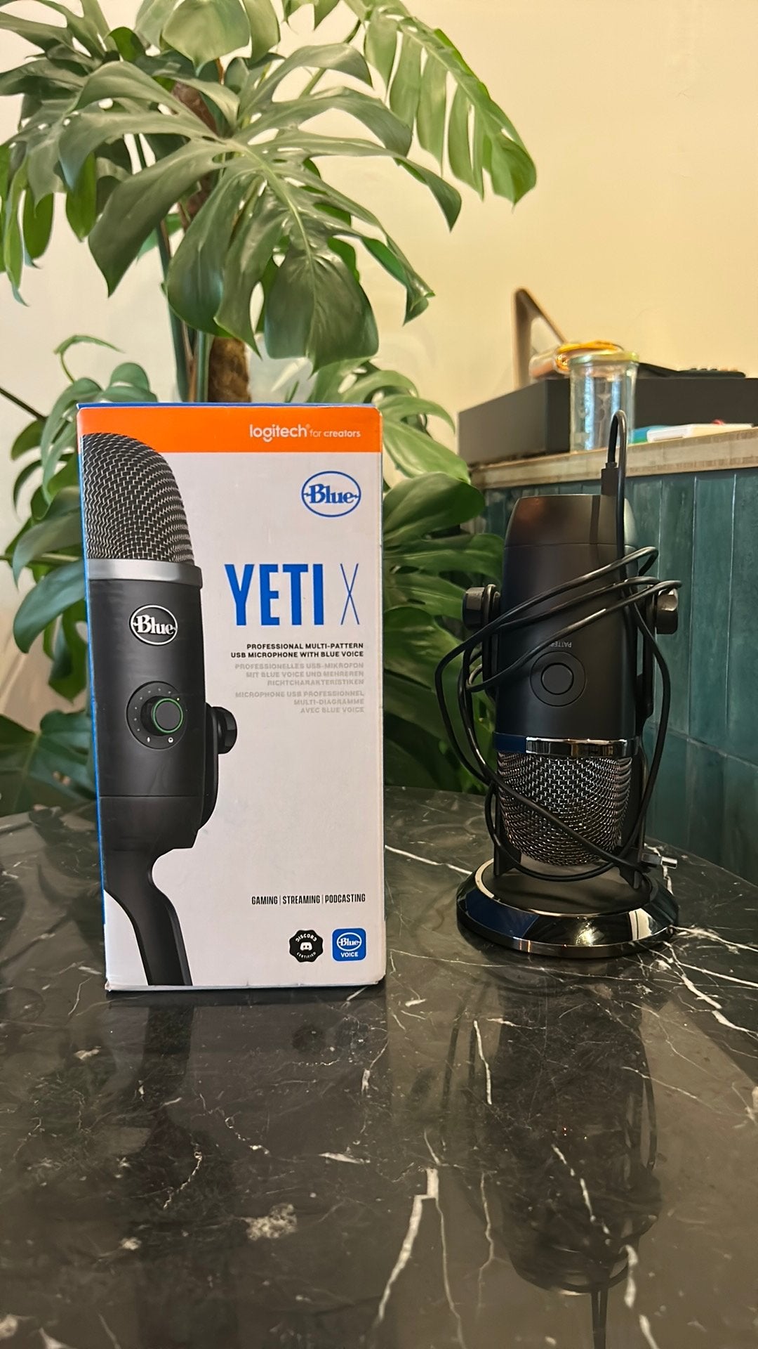 2x Blue Yeti X USB microfoon – (beide ongebruikt), Muziek en Instrumenten, Ophalen, Nieuw