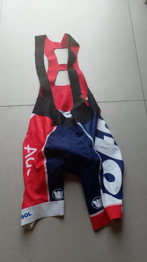 koersbroek lotto Adecco belisol maat M, Enlèvement ou Envoi, M