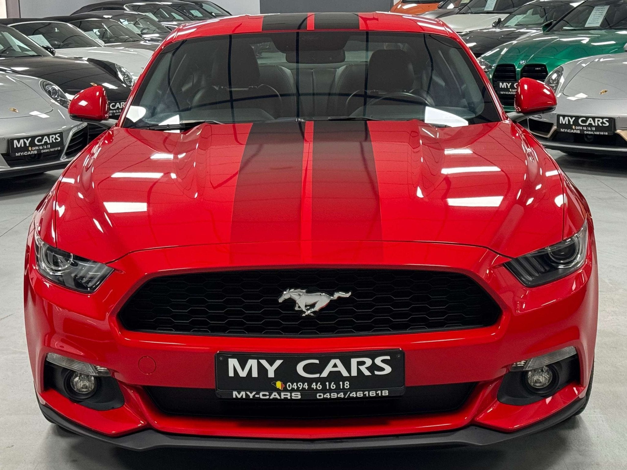 Ford Mustang 2.3 Cuir Clim Gps Camera Xenon Ja 19 Garantie 1, Autos, Rouge, https://public.car-pass.be/vhr/1e62f69a-5b7a-4be4-8919-a5dfa0adb0ab
