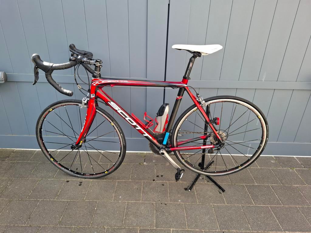 Scott addict R2 koersfiest, Fietsen en Brommers, Ophalen, Carbon