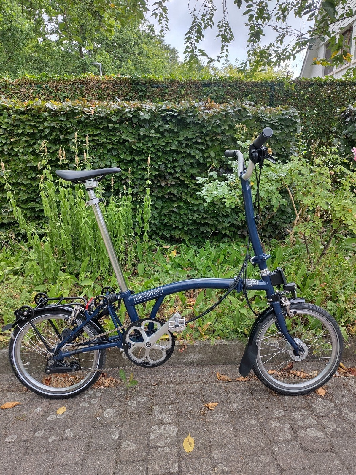 Prachtige Brompton H3R, volledige revisie!, Fietsen en Brommers, Ophalen, Brompton, Velgrem, 16 tot 18 inch