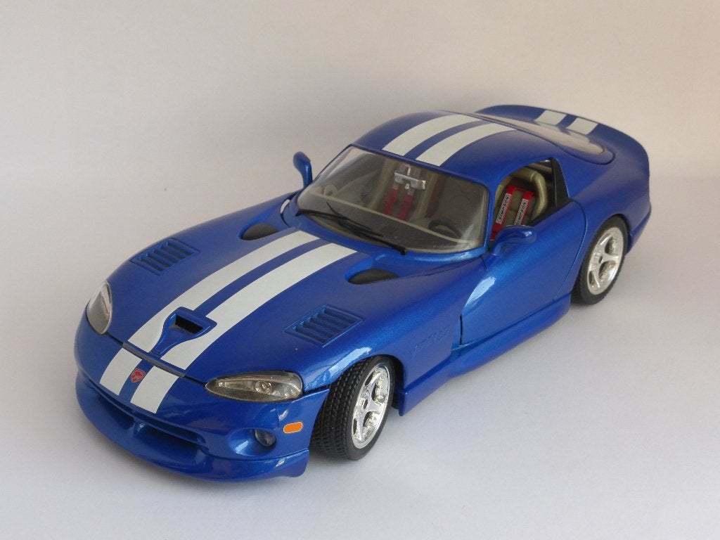 Dodge Viper GTS Coupé - Bburago 1/18, Hobby en Vrije tijd, Modelauto's | 1:18, Ophalen, Auto, Burago