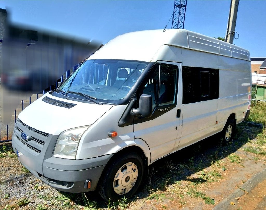 Ford Transit 2.4 motor probleem, Auto's, Achterwielaandrijving, Wit, Leder, Particulier