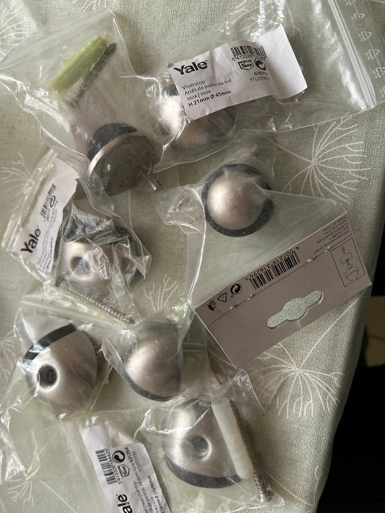 7 Nieuw deurstoppen, Huis en Inrichting, Woonaccessoires | Deurstoppers, Ophalen, Nieuw, Binnen