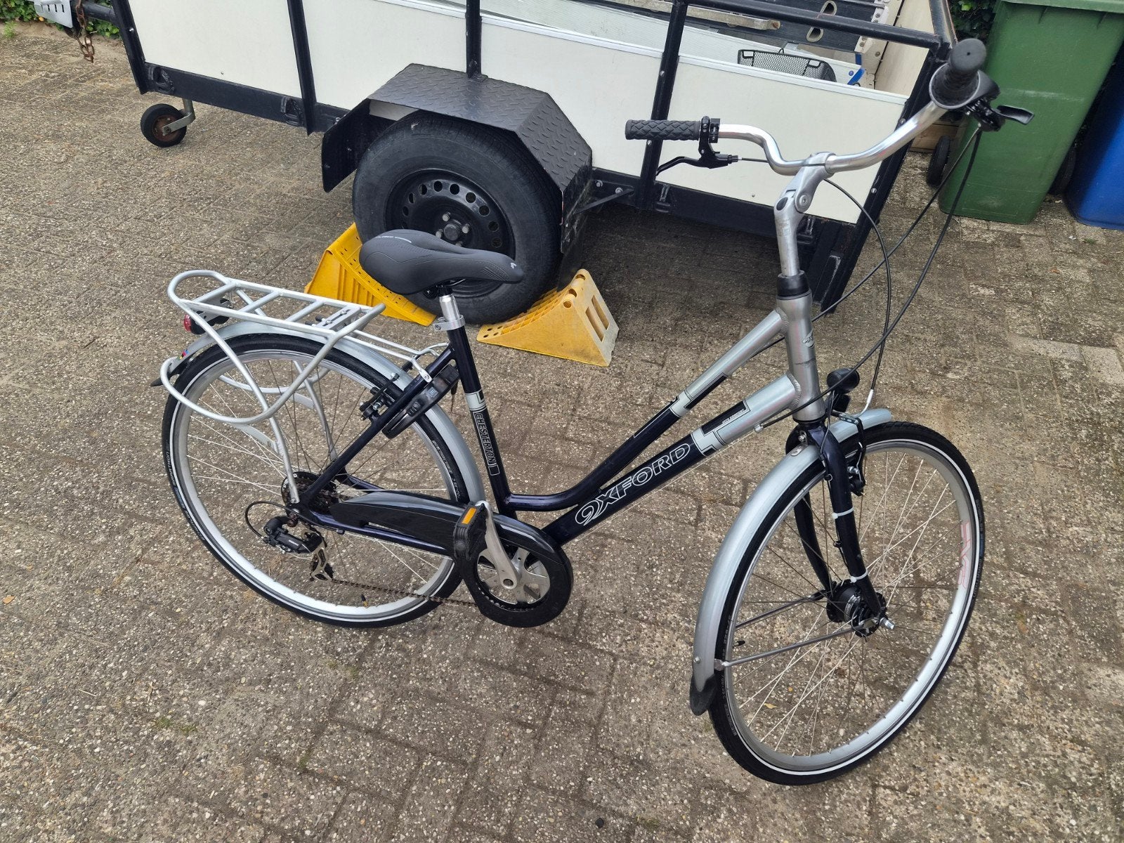 handige volledig  in orde gemaakte oxford dames  fiets, Fietsen en Brommers, Fietsen | Vouwfietsen, Ophalen, Dames