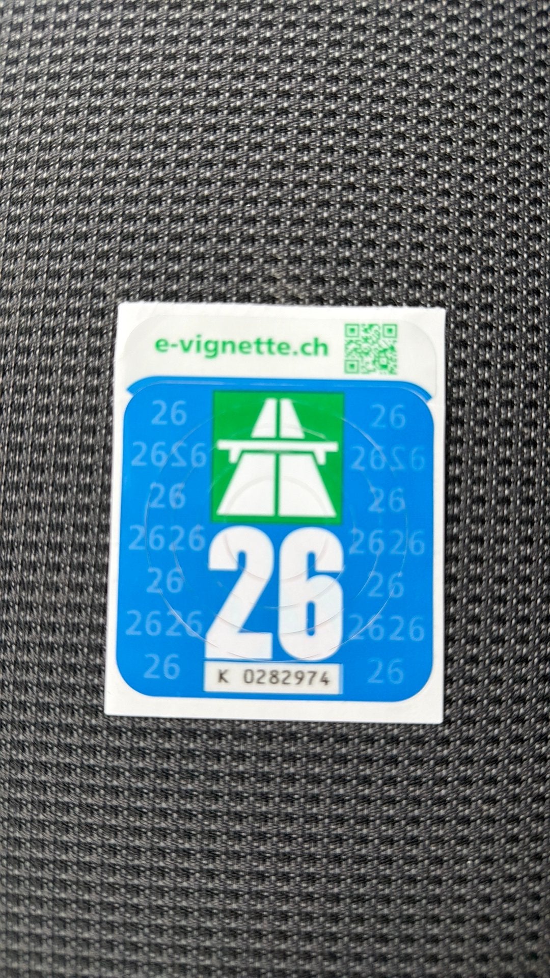 E-Vignet Zwitserland ongebruikt !!!, Tickets & Billets, Vignettes automobiles