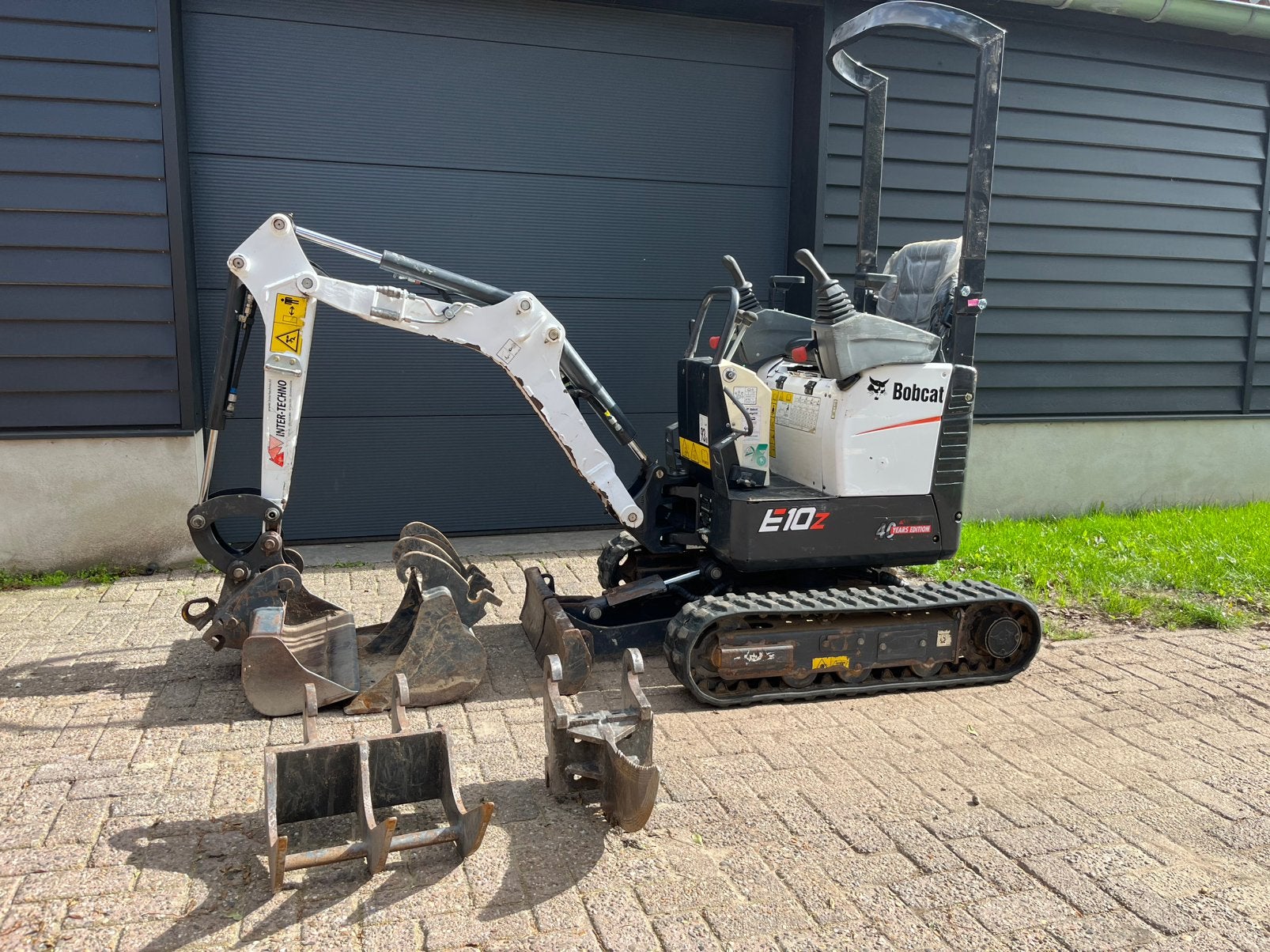 Bobcat e10z BJ2019 slechts 510 uur met 5 Aanbouwdelen, Ophalen of Verzenden, Transport