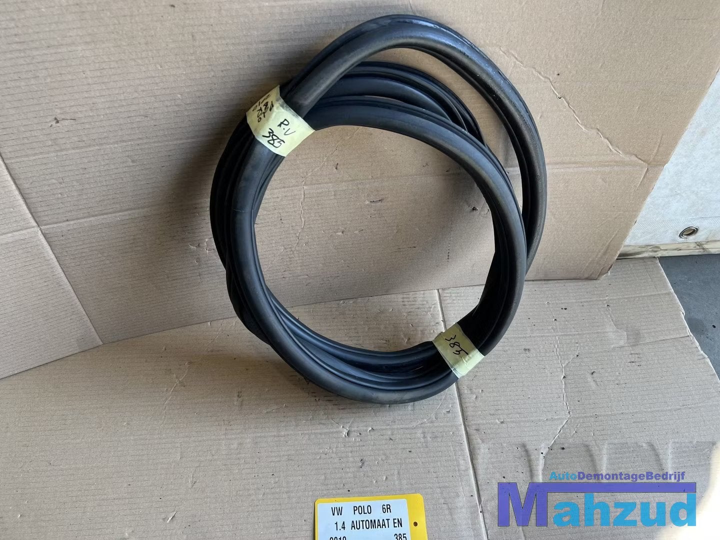 VW POLO 6R 6C rechts voor deurrubber 2009-2016, Volkswagen, Volkswagen AG, Vw@volkswagen.de, Utilisé
