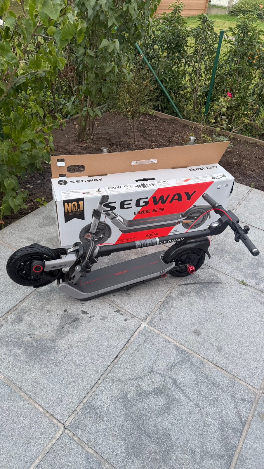 Segway Ninebot E3 – zeer nette staat – 373,9 km, Vélos & Vélomoteurs, Enlèvement ou Envoi, Comme neuf