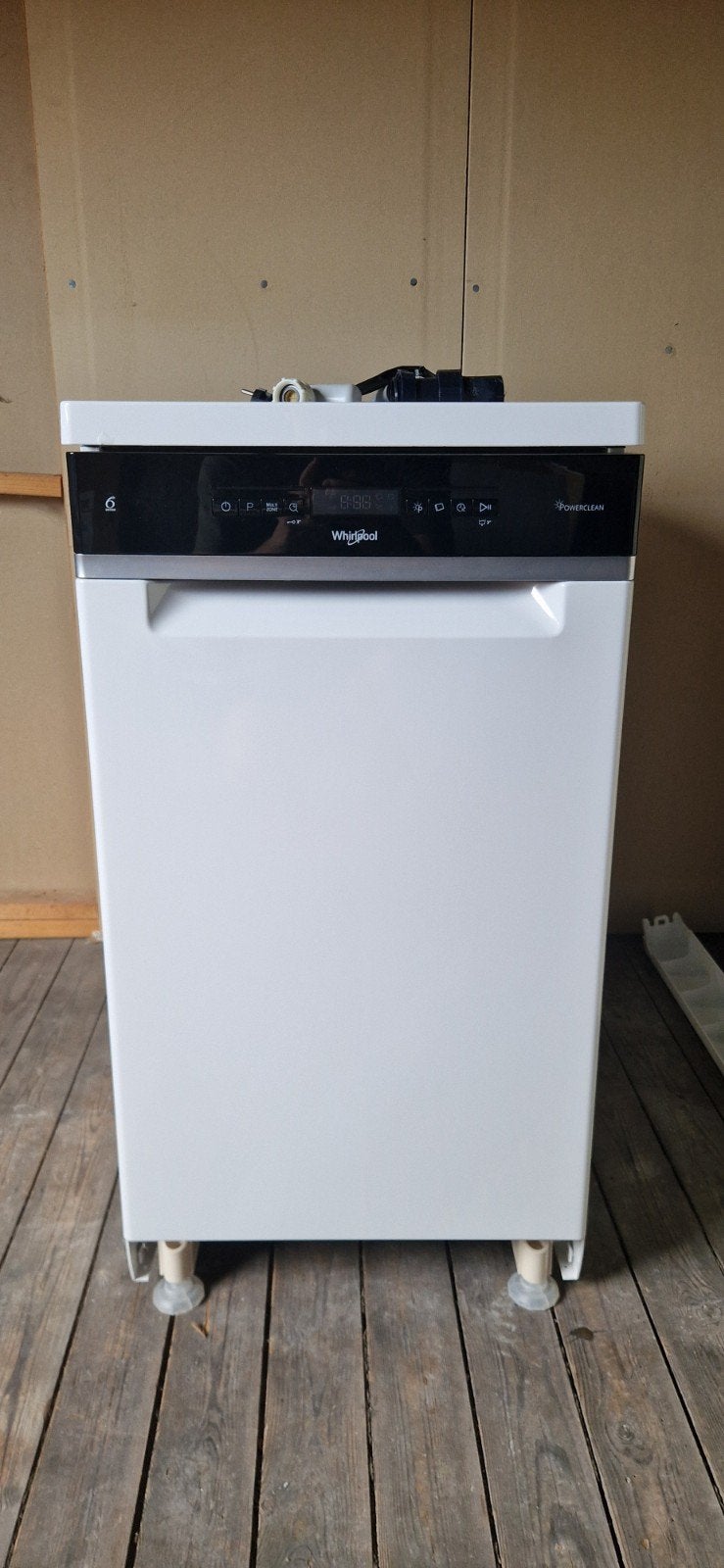 Whirlpool WSFO 3023 PF vrijstaande vaatwasser, Elektronische apparatuur, Vaatwasmachines, Ophalen, Zo goed als nieuw, 85 tot 90 cm