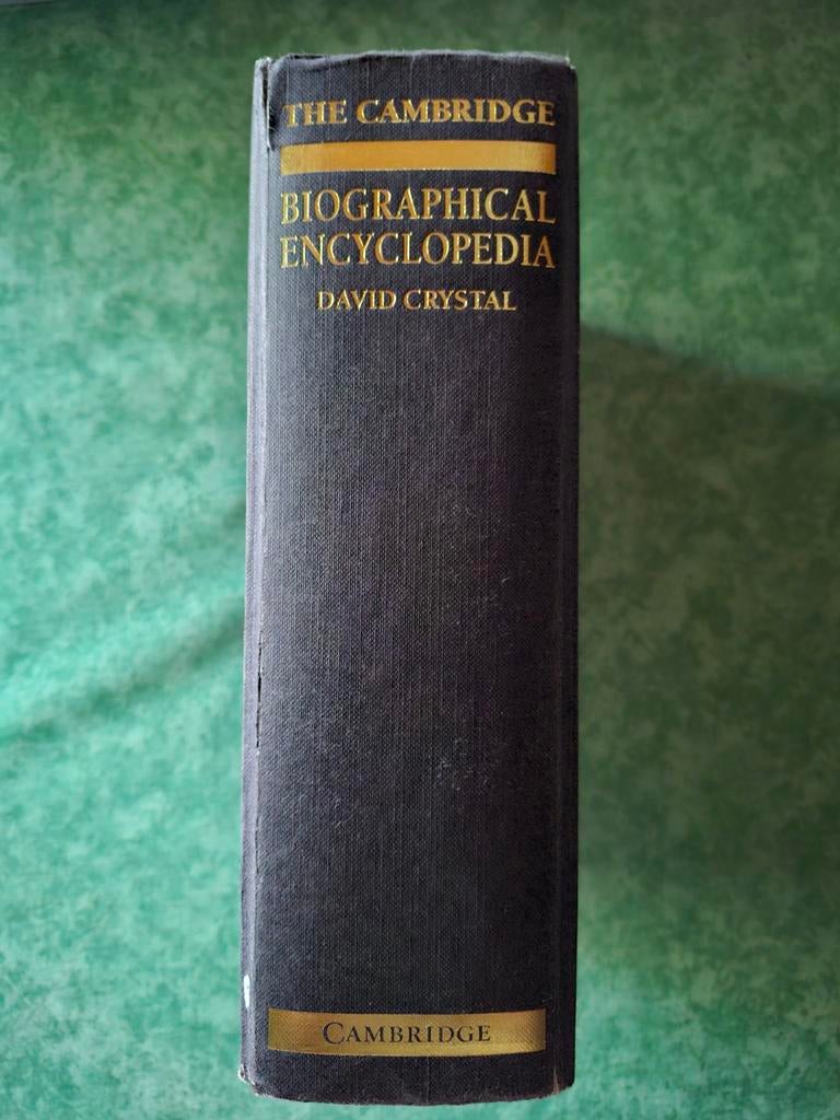 The Camebridge Biographical Encyclopedia, Boeken, Encyclopedieën, Ophalen of Verzenden