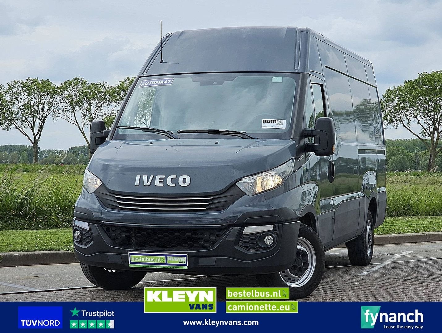 Iveco DAILY 35S18 3.0 ltr ac aut EUR6, Automaat, Iveco, Bedrijf, Zilver of Grijs