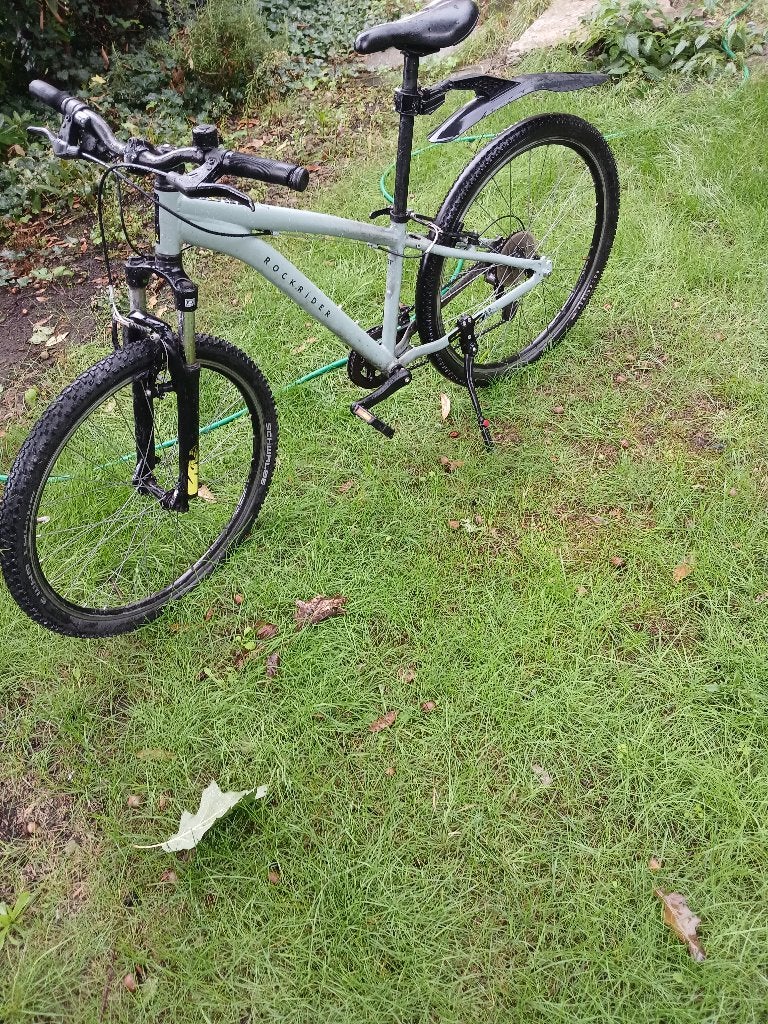 ROCKRIDER Kindermountainbike EXPL 500 kaki 26", Ophalen, Gebruikt, Rockrider (Decathlon), Handrem