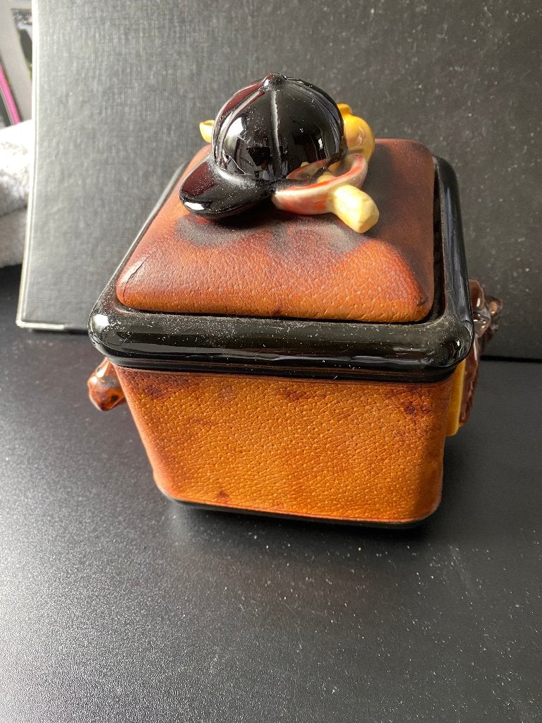 vieux pot à tabac vintage, Antiquités & Art, Enlèvement ou Envoi