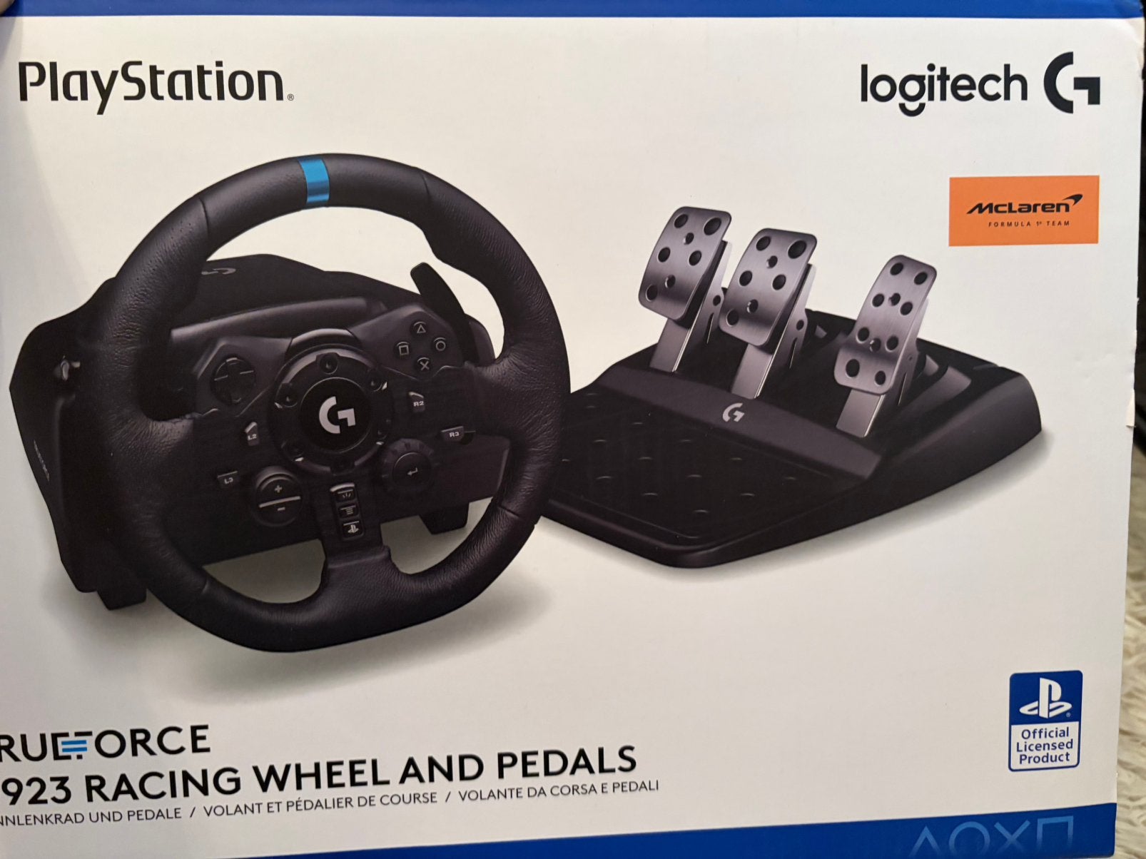 Logitech stuur en pedalen, Ophalen, Zo goed als nieuw
