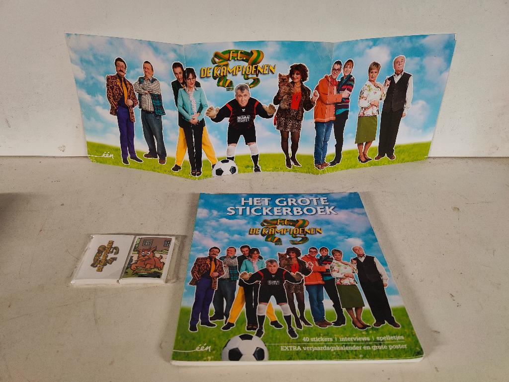 Het grote stickerboek FC De Kampioenen, Boeken, Ophalen of Verzenden, Gelezen