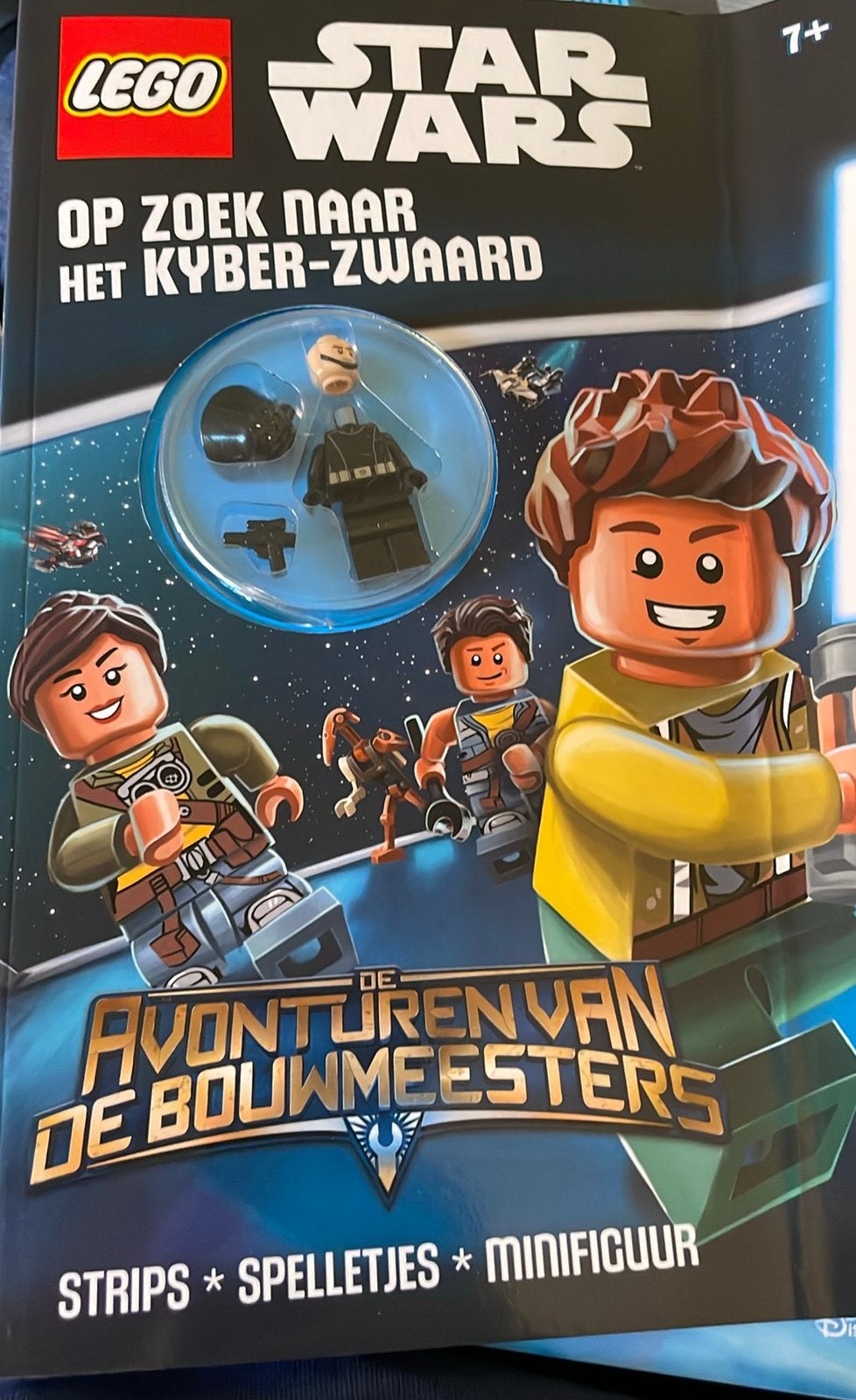 LEGO Star Wars doeboek “Op zoek naar het Kyber-zwaard"., Complet, Star Wars, Lego, Ensemble complet