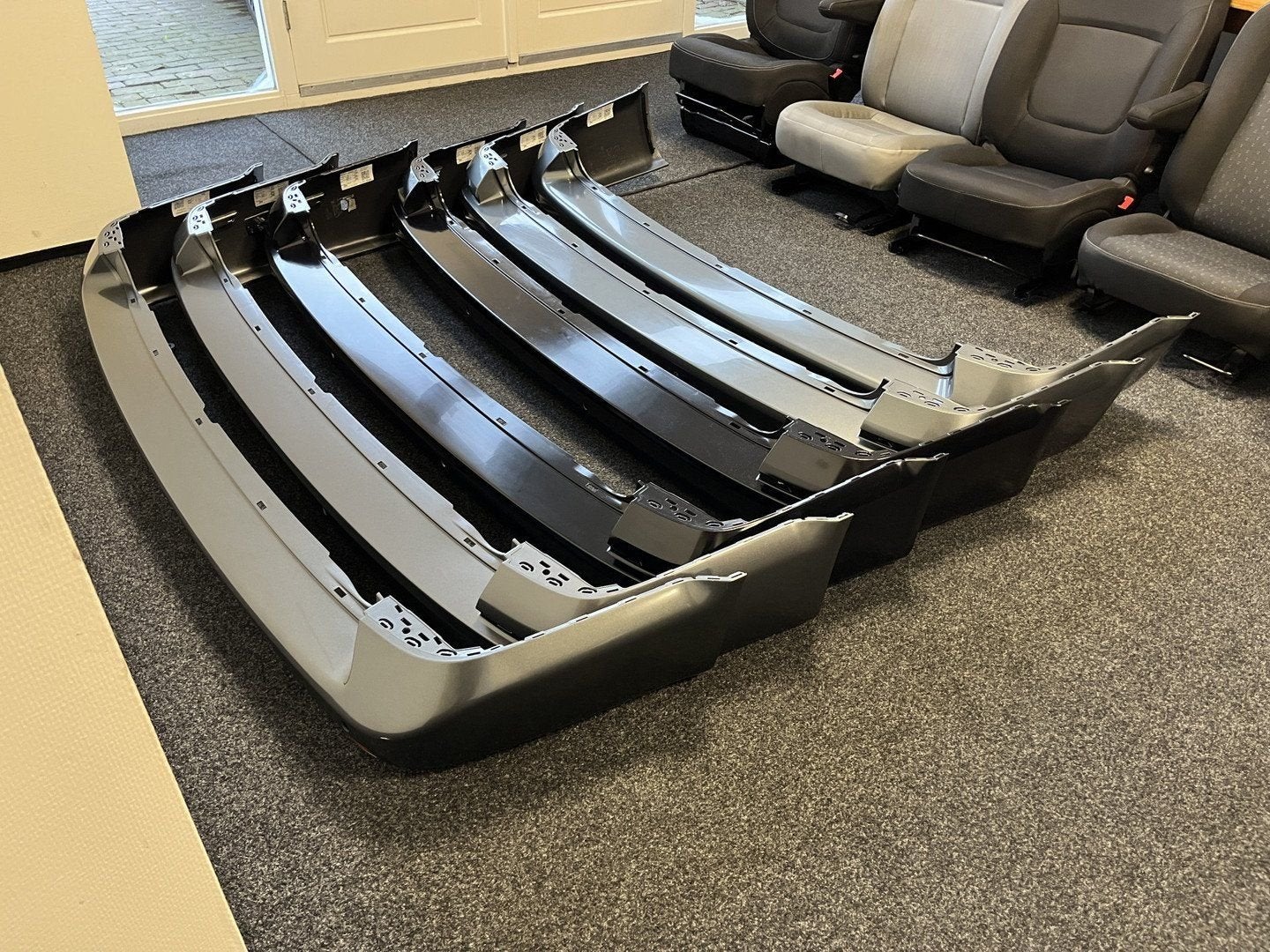 Volkswagen Transporter T6.1 Achterbumper Bumper PDC Bulli Ca, Ophalen, Gebruikt, -, Voor