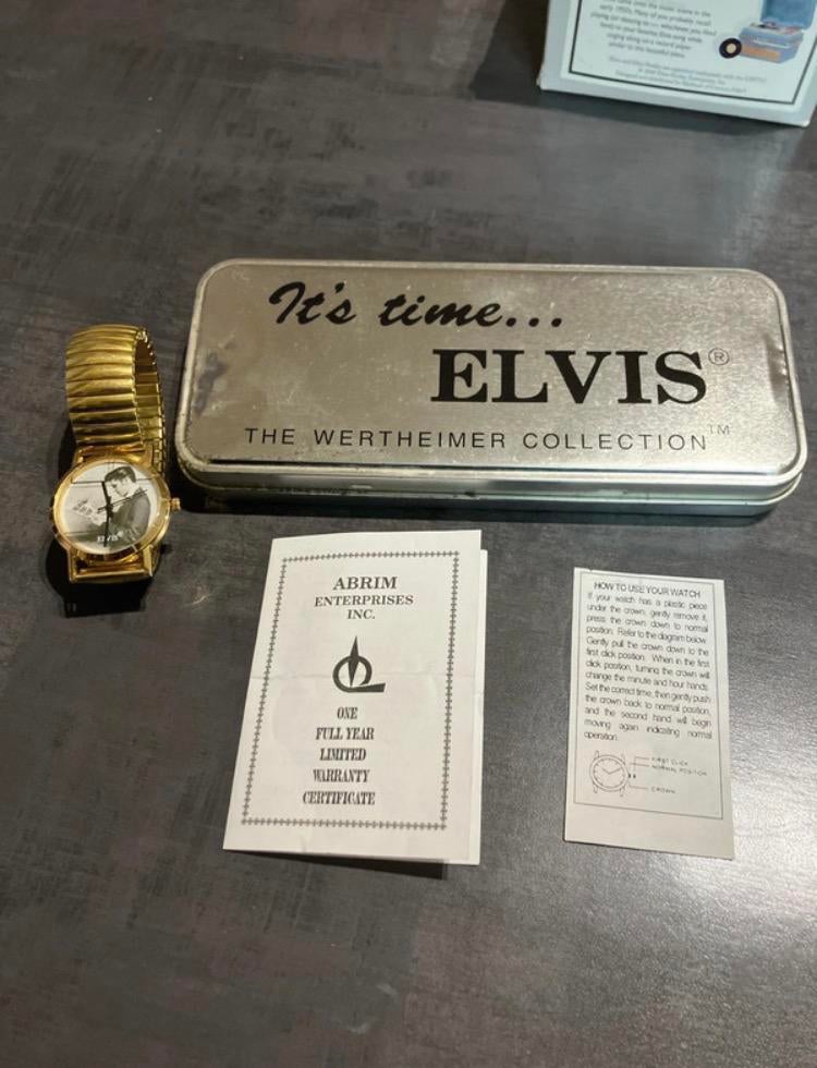 montre Elvis Presley vintage de la collection Wertheimer, Enlèvement