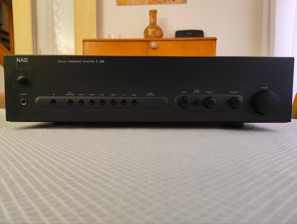 NAD C350 – Amplificateur Hi-Fi audiophile – 160€
