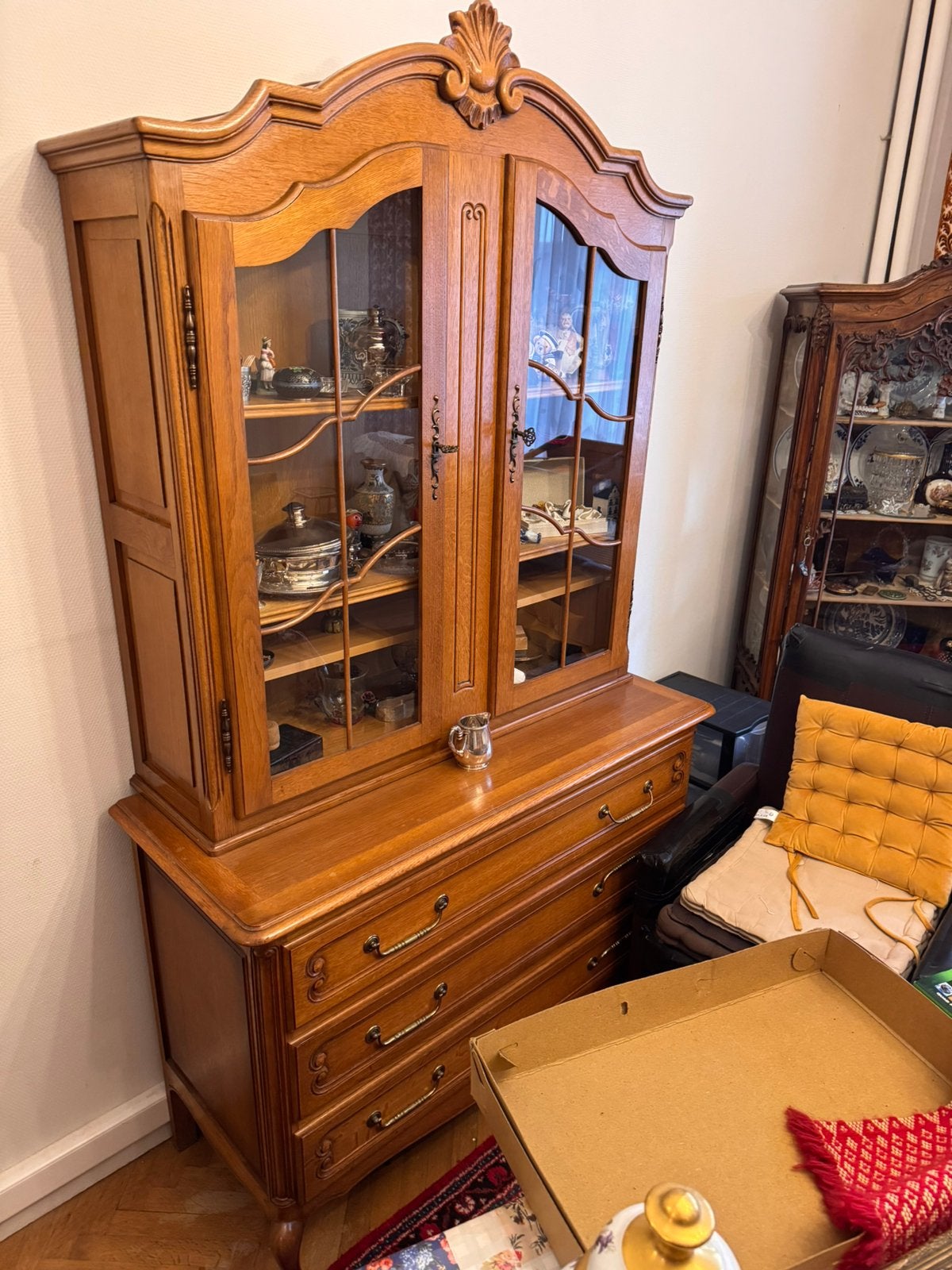 Meuble de chambre a donner, Huis en Inrichting, Woonaccessoires | Overige, Ophalen, Gebruikt, Bruin, Vintage