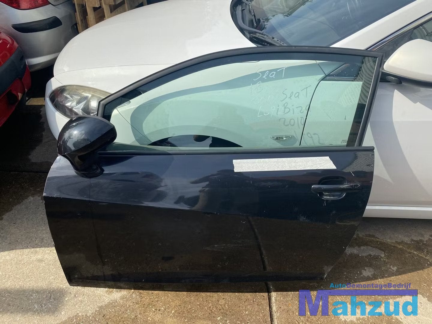 Seat Ibiza 4 linker voor deur 2deurs zwart compleet LC9Z, Auto-onderdelen, Gebruikt, Autovia A-2, Km 585 585
08760  Martorell, ES