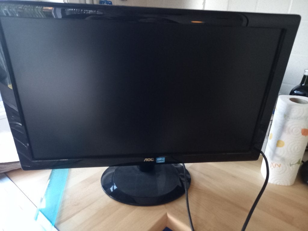 Écran PC AOC 2436Vwa – 24" Full HD 1080p, Informatique & Logiciels, Enlèvement ou Envoi, Utilisé, HD