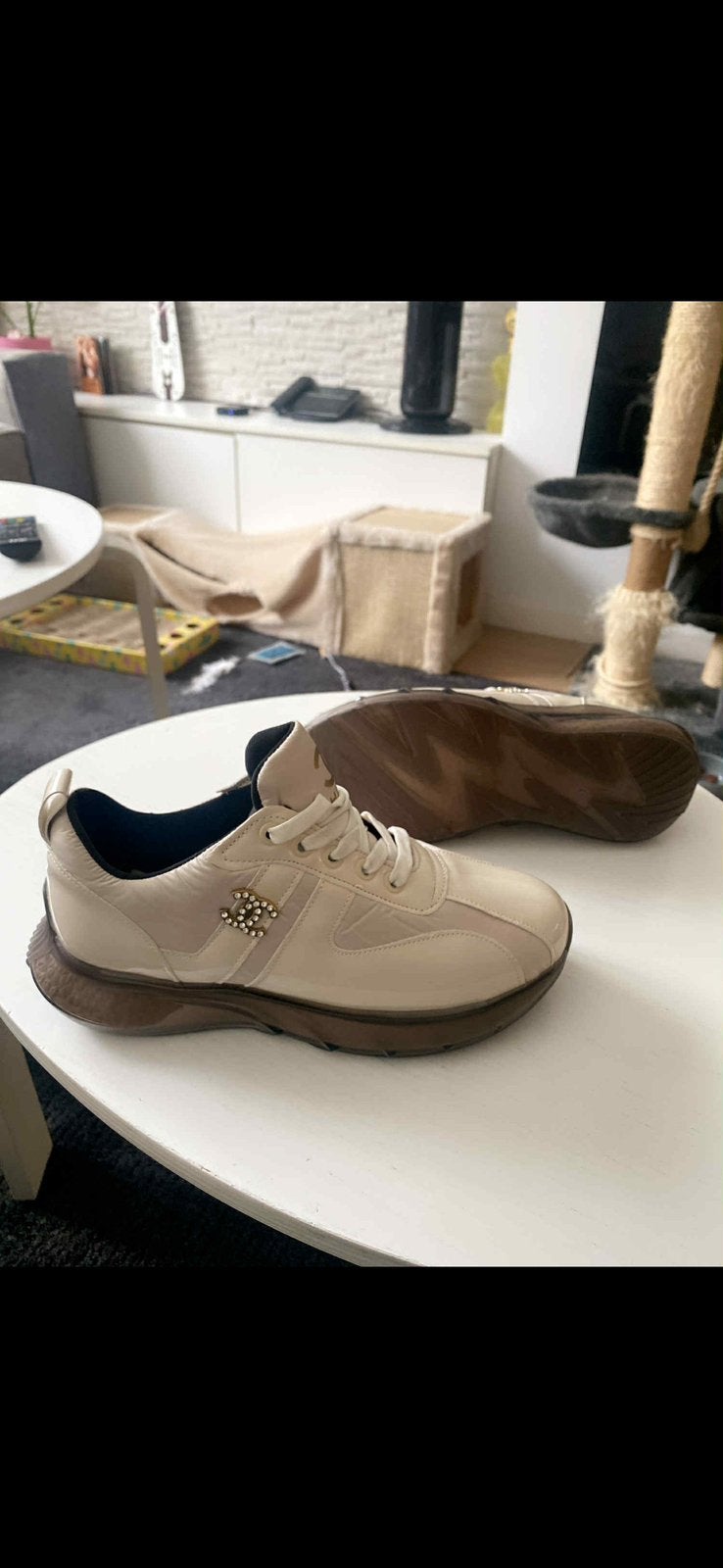 Kinderschoen, Beige, Nieuw, Ophalen of Verzenden, Sneakers