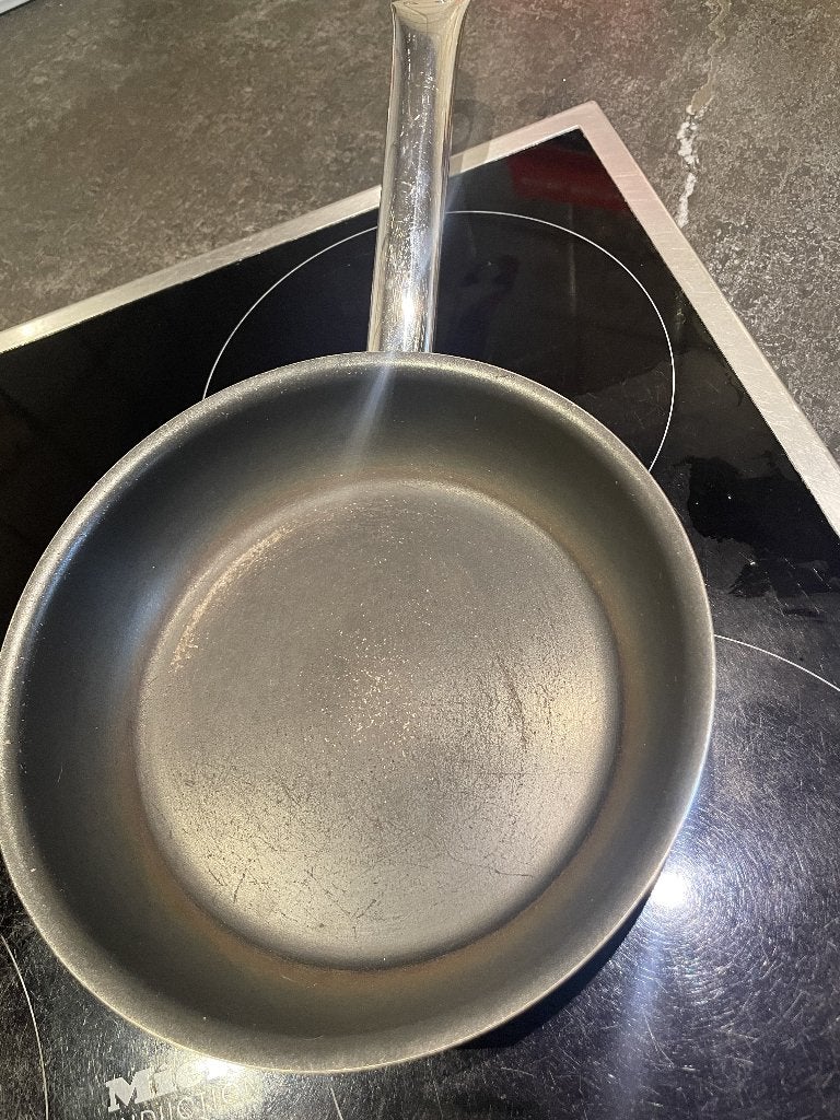 Poêle à frire Demeyere Resto 22 cm, Enlèvement, Utilisé