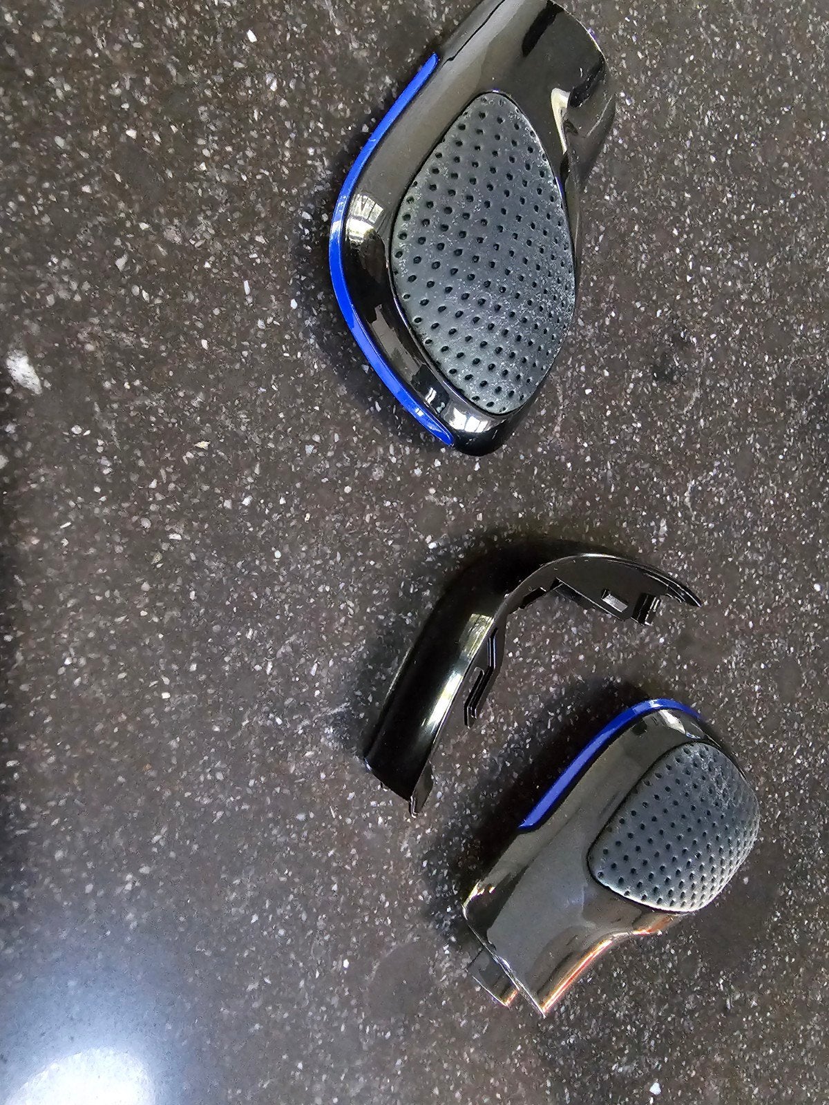 Dsg schakel pook trim gloss black+ geperforeerd leder  nieuw, Ophalen