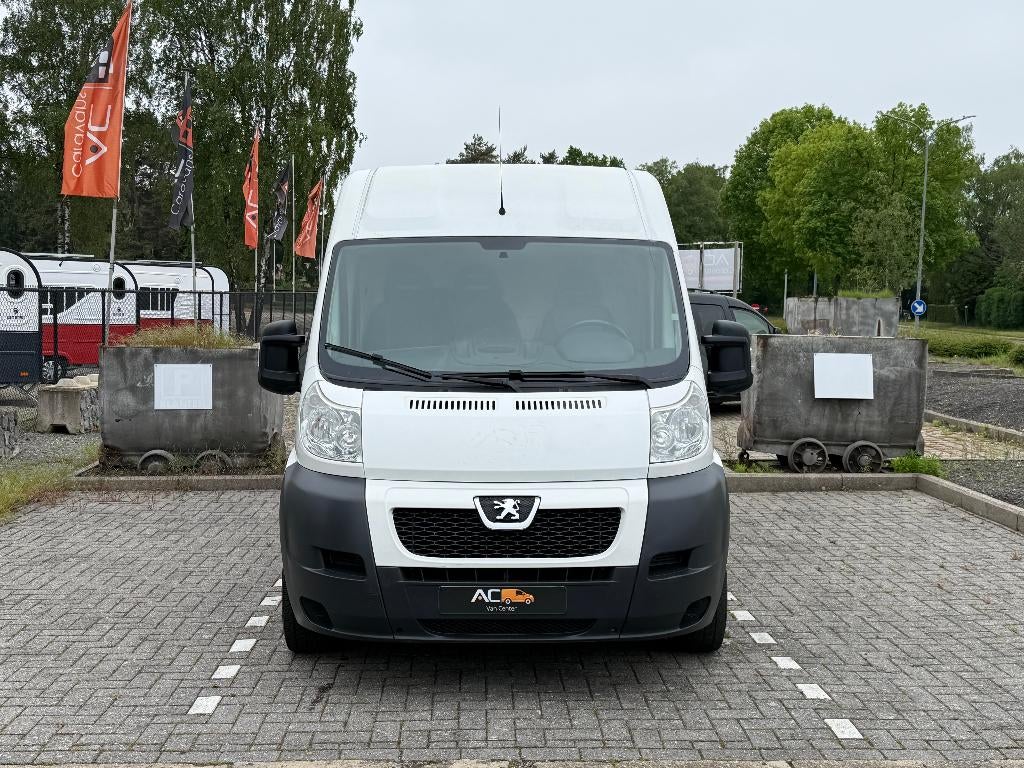 ✅Peugeot Boxer 2.2HDi L3H2/Garantie/78.480km/BTW/2012/1.Eig, Voorwielaandrijving, Euro 5, Stof, Zwart