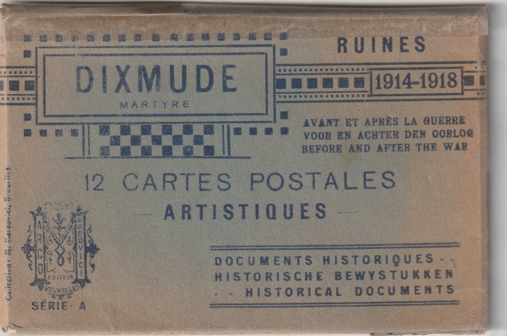 Armée de Dixmuide-Dixmude : 1914-1918, Envoi