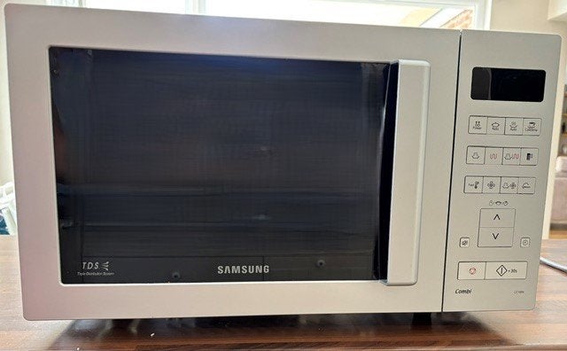 Samsung TDS combi-oven CE100V met microgolfoven, Elektronische apparatuur, Ophalen, Minder dan 45 cm, Gebruikt, Combi-oven