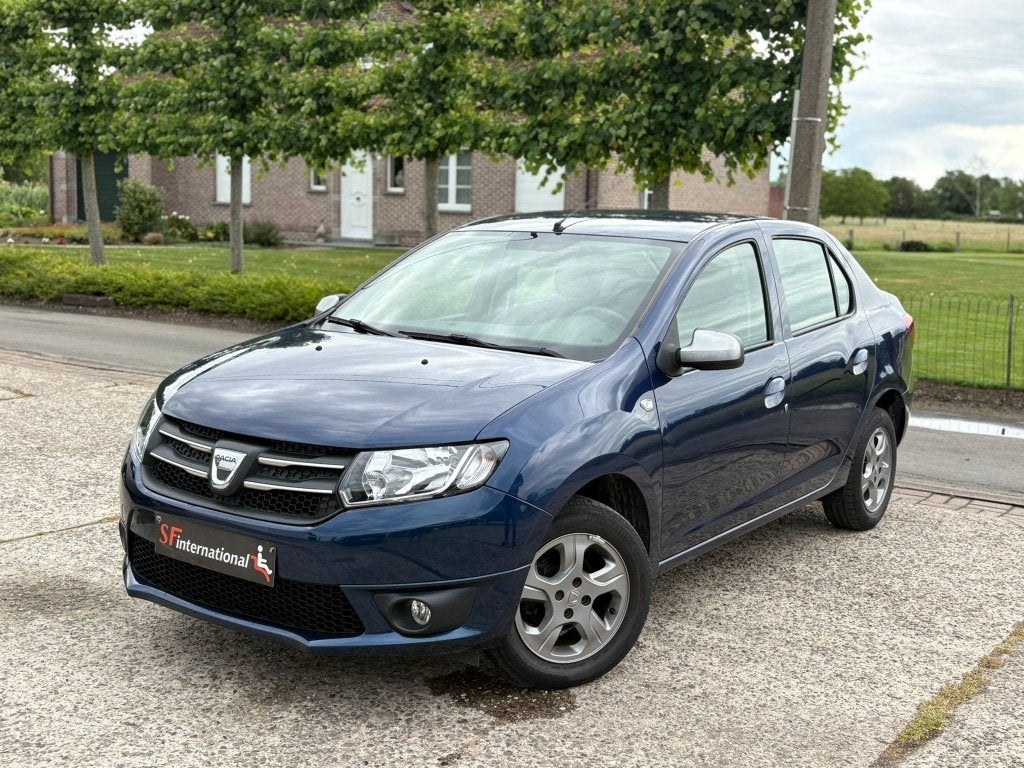 Dacia Logan 1.2benzine Navigatie Cruise Control Airco, Auto's, Dacia, Euro 6, Blauw, Logan, Bedrijf