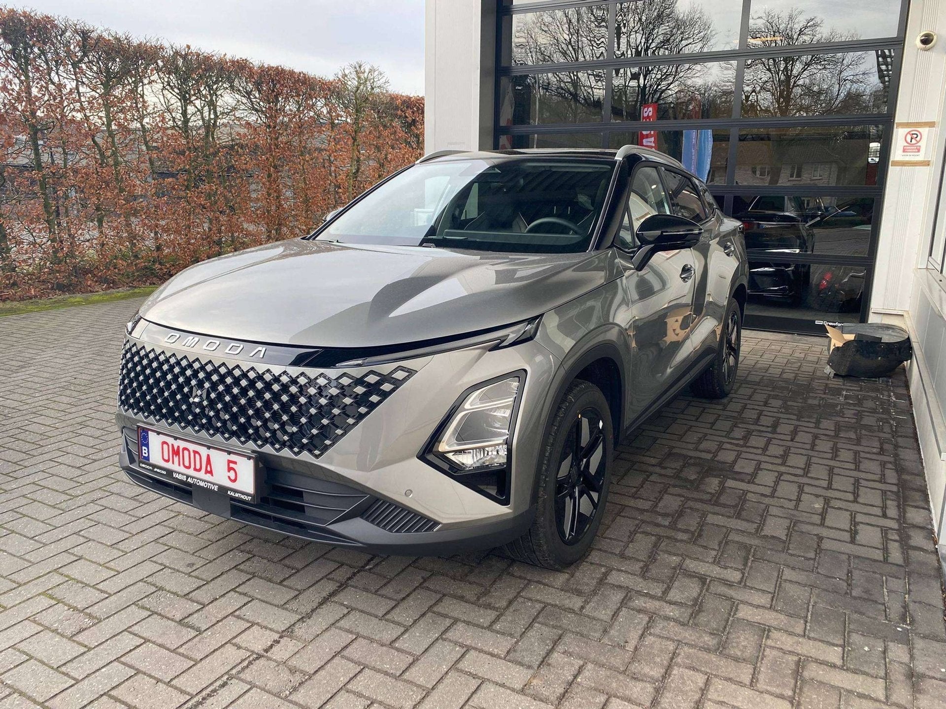 Omoda 5 SHS-H Premium Full Option 7 jaar garantie -€2500 S, Autos, Neuf, Argent ou Gris, Entreprise, Ordinateur de bord
