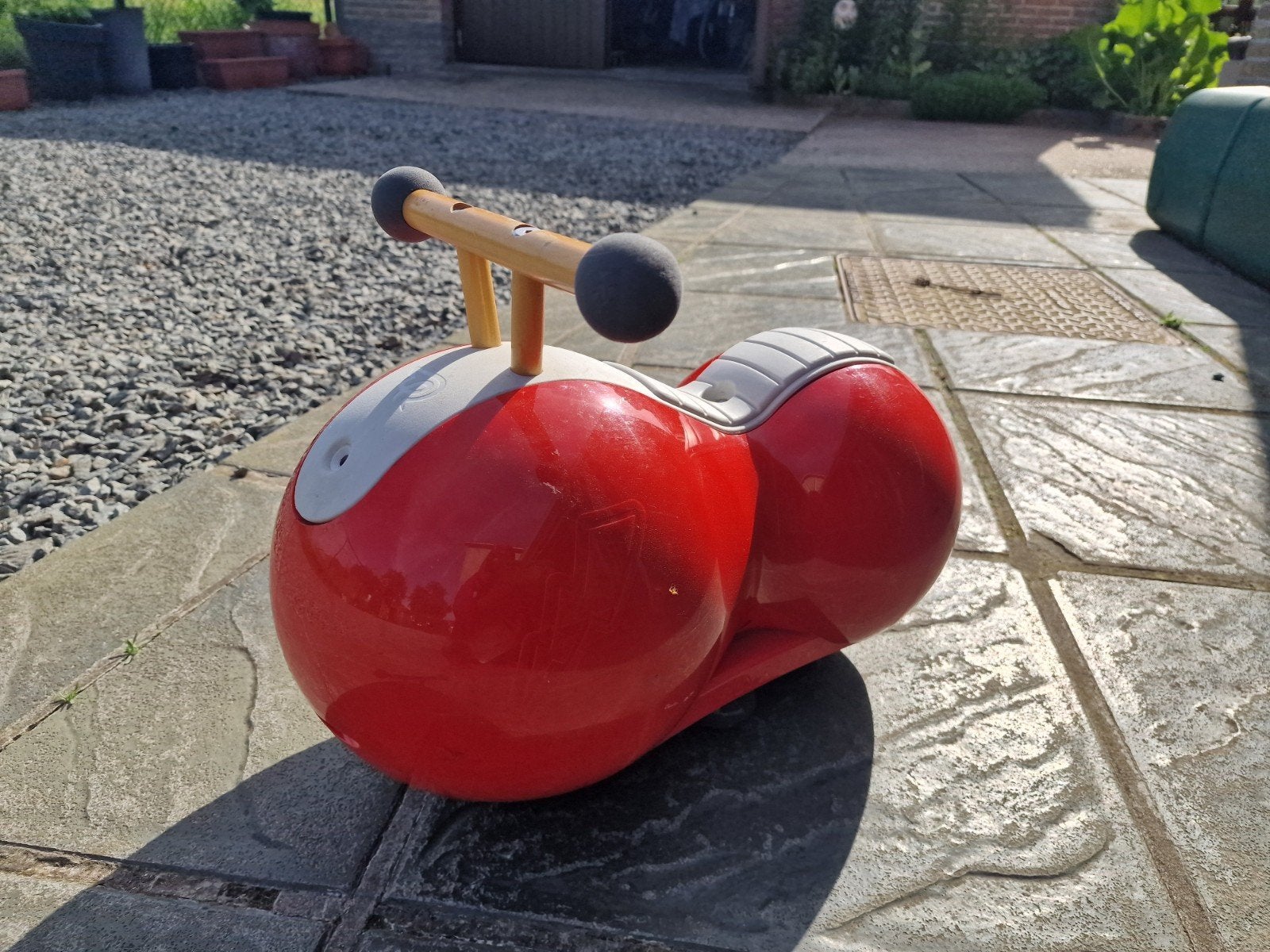Early rider loopfiets rood met zijwieltjes, Enfants & Bébés, Enlèvement, Vélo d'équilibre