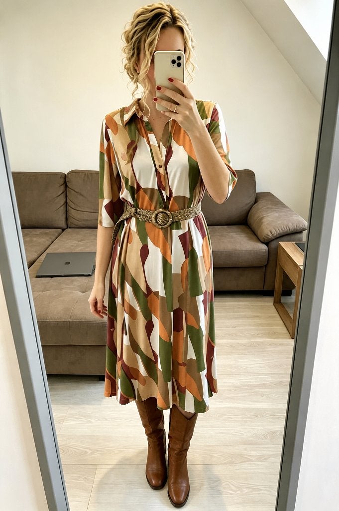 Jurk K-Design xxl, Kleding | Dames, K-design, Verzenden, Zo goed als nieuw, Maat 46/48 (XL) of groter