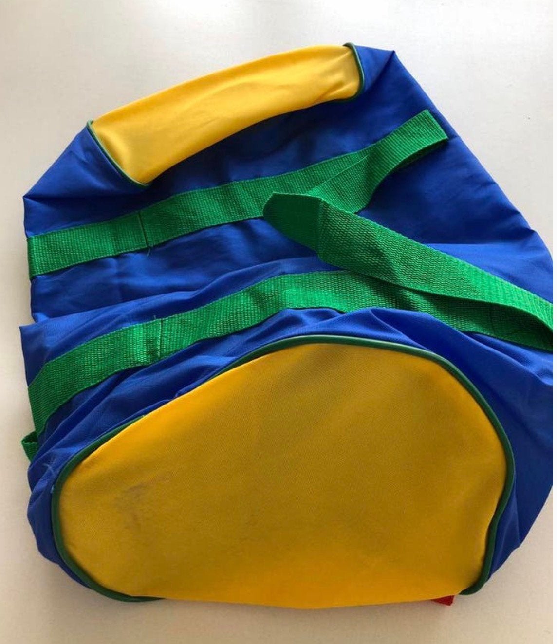 NIEUW: Opvallende Felgekleurde Strandtas / Sporttas 50x40 cm, Ophalen of Verzenden, Zo goed als nieuw