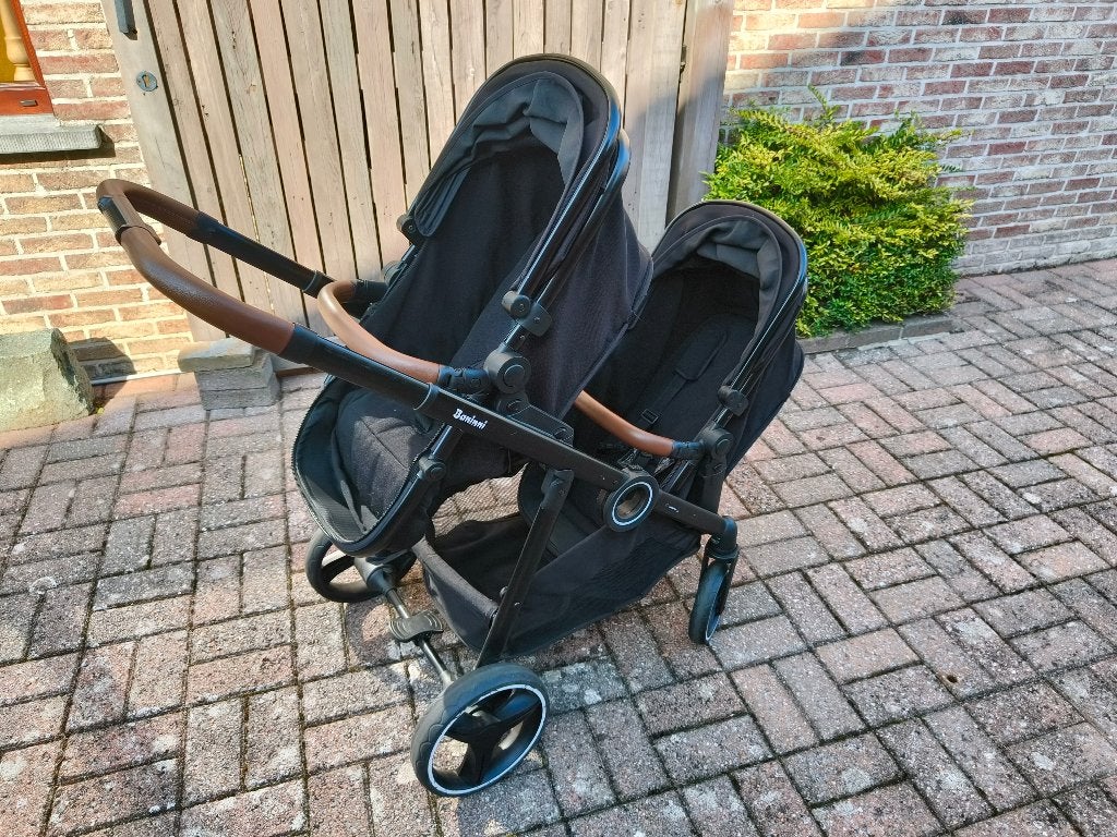 Duo buggy, Kinderen en Baby's, Ophalen, Gebruikt, Overige merken, Duomodel