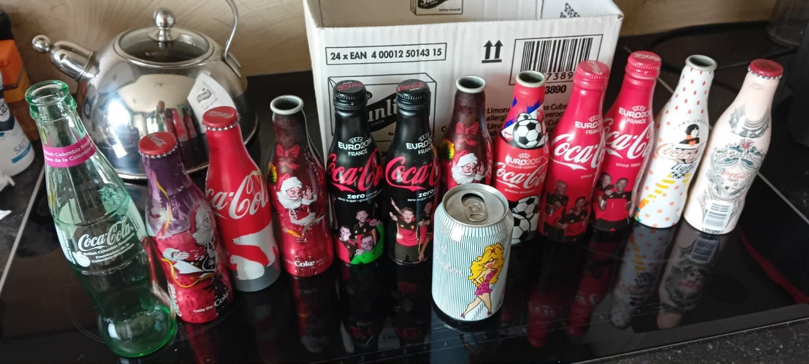 coca cola items, Verzamelen, Ophalen, Gebruikt, Verpakking