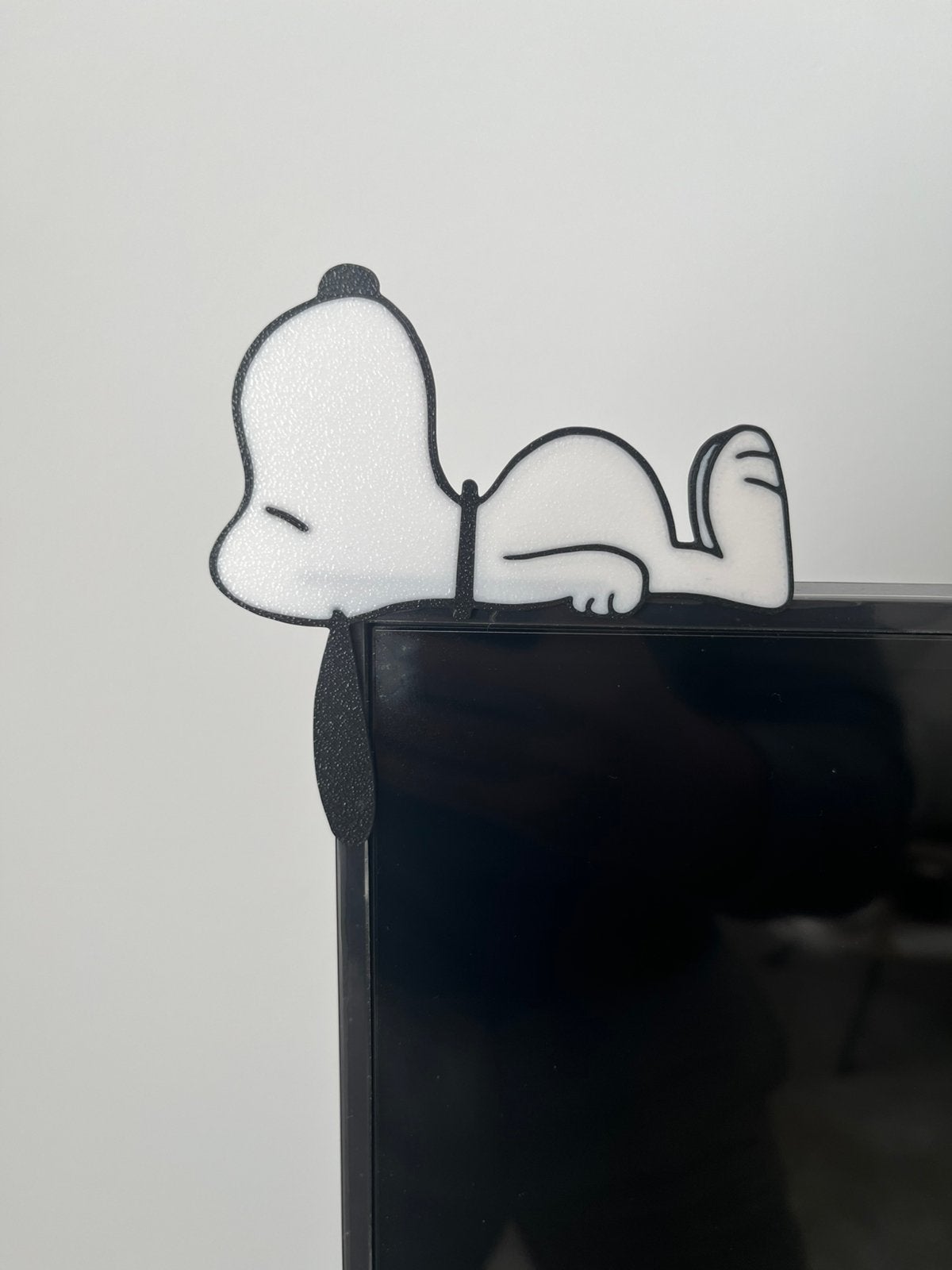 Snoopy monitor stand, Computers en Software, Monitoren, Ophalen of Verzenden, Zo goed als nieuw