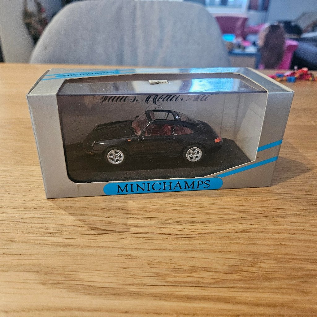 Minichamps Porsche 911 Targa de 1995 (Black Metallic), Enlèvement ou Envoi, Neuf, Voiture, MiniChamps