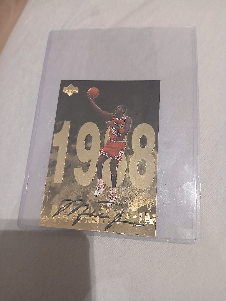 Michael jordan baskehballcard, Ophalen of Verzenden