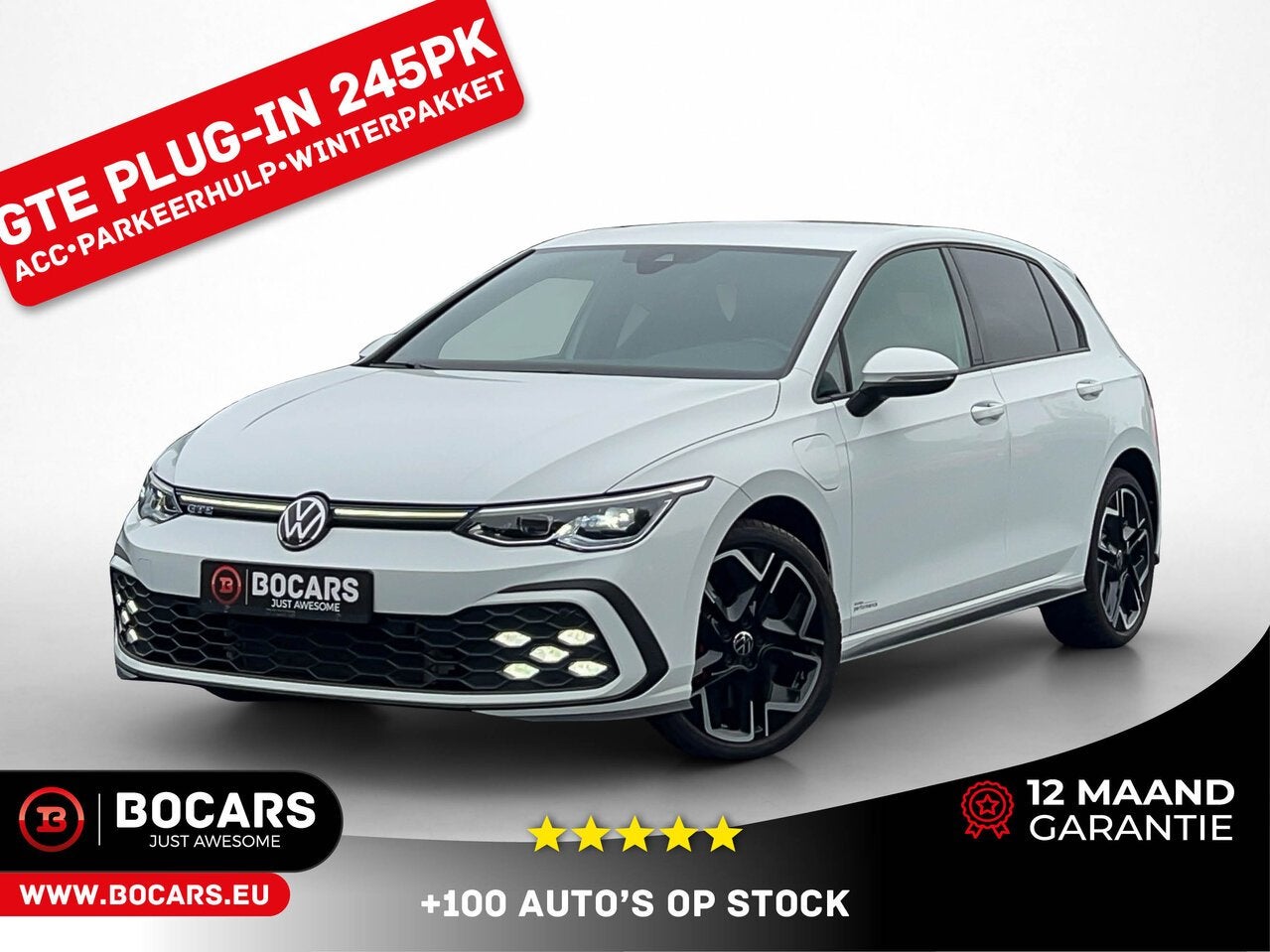 Volkswagen Golf GTE 8, Auto's, https://public.car-pass.be/vhr/1089ace0-00ff-414e-a6db-6ec44948f118, 0 kg, Wit, 5 deurs