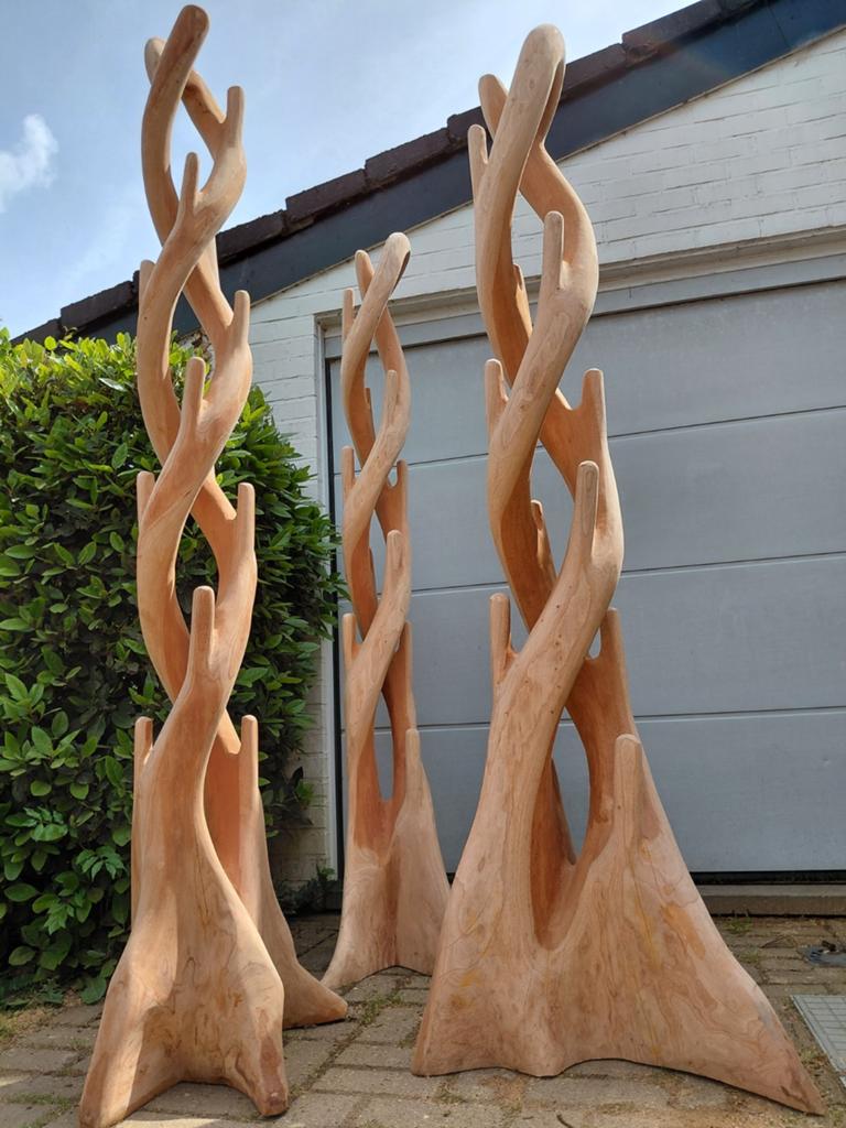 Teak eyecatcher., Ophalen of Verzenden